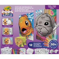 Créatif - CRAYOLA - POPS 3D Color Pops Gift Set - Plus de 12 activités