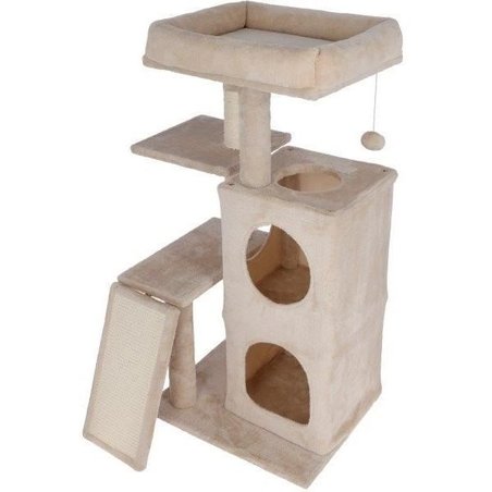 Tiragraffi per gatti 100 cm - ALESSIA - KERBL - Soft - Alcova a due pi