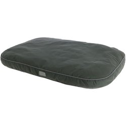 KERBL - Hundebett L - 100 x 70 x 11 cm - Kissen JEROME - Dunkelgrün - 