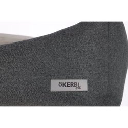 KERBL - Cesta de espuma viscoelástica - Platin Ortho - Gris - 65 x 55 