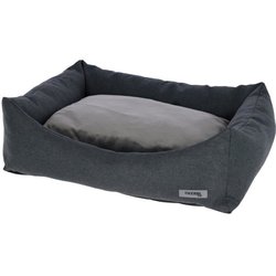 KERBL - Memory Foam-Korb - Platin Ortho - Grau - 80 x 60 x 25 cm