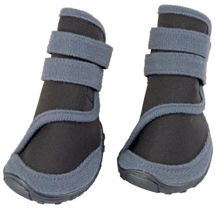 KERBL - Hundeschuhe - ACTIVE - Grau/Schwarz - Größe L