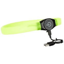 LED-Halsband  KERBL  Maxi Safe  65 cm  10 mm  Grün