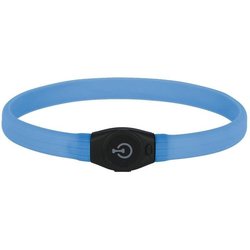 LED-Halsband  KERBL  Maxi Safe  65 cm  10 mm  Blau