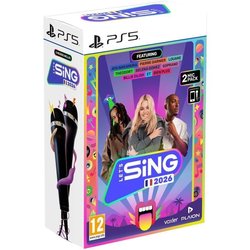 Let s Sing 2026 + 2 micrófonos - Juego para PS5