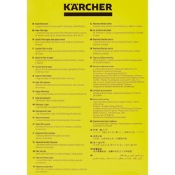 KÄRCHER Filterpapiertüte, 5er Pack