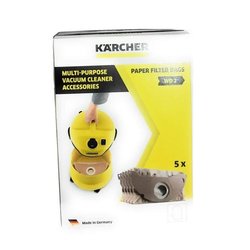 KÄRCHER Filterpapiertüte, 5er Pack