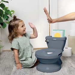 INGENUITY Mini WC per bambini con riduttore WC incluso, scarico musica