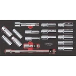 Modul - KS TOOLS - 713.1026 - Langes Steckschlüssel- und Zubehörmodul 