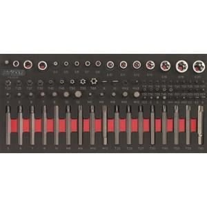 Modulo - KS TOOLS - 713.5010 - Modulo punte e bussole per cacciavite T