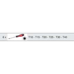 Module - KS TOOLS - 713.5013 - Ultieme Torx-schroevendraaiermodule - 6