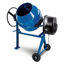 Bétonniere électrique 125L - SCHEPPACH - MIX125 - Tambour renforcé - R