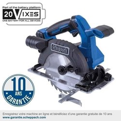 Scie circulaire sans fil BC-CS165-X - brushless lame 165mm coupe max 5
