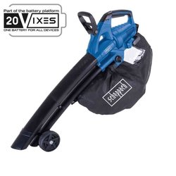 SCHEPPACH BC-BLV720-X 20V IXES accu bladblazer/stofzuiger - Debiet 210
