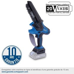 Tronçonneuse sans fil BC-PS150-X - longueur de coupe de 15,8cm + compa