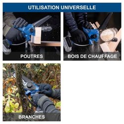 Tronçonneuse sans fil BC-PS150-X - longueur de coupe de 15,8cm + compa