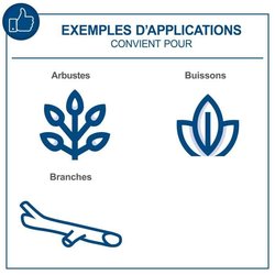 Tronçonneuse sans fil BC-PS150-X - longueur de coupe de 15,8cm + compa