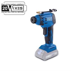 Compressore portatile - SCHEPPACH - 20V IXES - Display LED - 7 barre -
