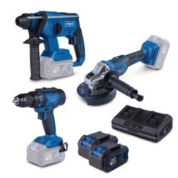 Combot-Kit 5 Werkzeuge: c-dd45-x + bc-ag125-x + sdbc4.5A + 2 x sbp4.0 