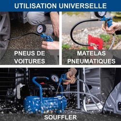 Compressore a batteria con kit di avviamento da 2Ah + batteria da 2Ah 