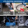 Compressore a batteria con kit di avviamento da 2Ah + batteria da 2Ah 