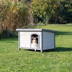 Natura - Doghouse - Classic met plat dak
