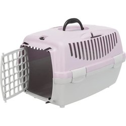 TRIXIE Transportbox Capri 1 - XS - 32 x 31 x 48 cm - Lichtgrijs en mau