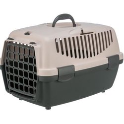 Transportbox - TRIXIE - Capri 1 - XS: 32 x 31 x 48 cm - Donkergrijs / 