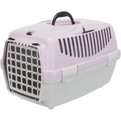 TRIXIE Capri 2 Transportbox - XSS - 37 x 34 x 55 cm - Hellgrau und Li