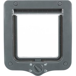 Chatiere - 4 posizioni - Con tunnel - 20 × 22 cm - Grigio