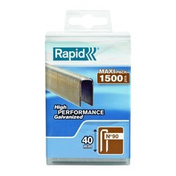 RAPID 1500 galvanized 90 / 40mm staples