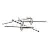 Rivetti XL Ø3,2 x 8 mm - RAPID - Alluminio - Scatola da 50 + Punta da 