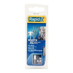 Remaches RAPID XL Ø4.8 x 20 mm 25 pcs