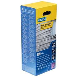 Glue sticks - Rapid - 12 mm - 48 sticks - PVC - Resin - Interior
