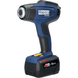 18V battery-powered hot air gun - RAPID - RX1000 - Case + 4.0Ah batter