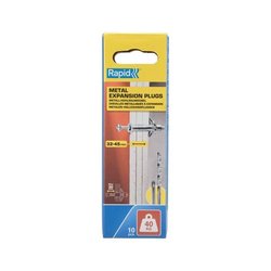 Metall-Spreizdübel für Gipskartonplatten - RAPID - Ø11 - 32-45 mm - 10