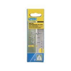 Expansiepluggen - Rapid - Model 5001556 - Ø8x32 - Schroef Ø4 - Verpakk