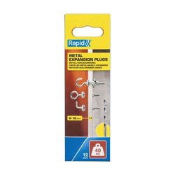 Spreizdübel - Rapid - 5001557 - Metallisch - Ø11x37 - Packung mit 12 S