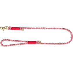 TRIXIE Soft Rope leash - SXL: 1m - ø 10 mm - Red and cream