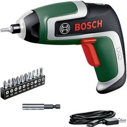 Atornillador inalámbrico Bosch IXO 7 con 10 puntas y caja de almacenam