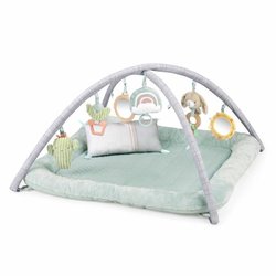 INGENUITY Calm Spring Extra Soft Baby Play Mat with 6 Detachable Senso