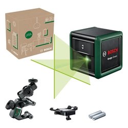 Bosch lijnlaser - Quigo Groen (Geleverd met 2 batterijen, MM2 universe