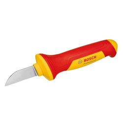 Cuchillo para cable de hoja recta VDE de Bosch Professional (acero S2)