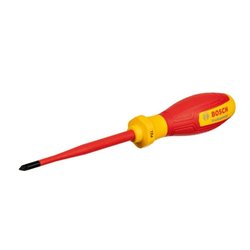Bosch Professional tournevis VDE plat PZ1x100 (certifié jusqu a 1 000 