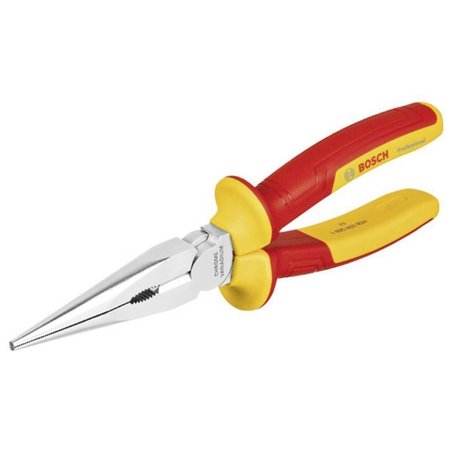 Pinza a becchi lunghi dritti VDE Bosch Professional  200 mm (certific