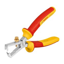 Abisolierzange - BOSCH - 160 mm - VDE - bis 10 mm² - zertifiziert bis 