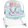BRIGHT STARTS Transat bébé évolutif Arc-en-Ciel, rose, Vibrations apai