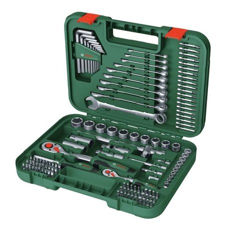 Bosch Advanced 132-delige handgereedschapset (voor zware bevestigingsk