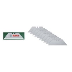 Juego de 10 hojas trapezoidales Bosch (para navaja plegable para traba