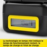 KARCHER POWER 36V/2,5 Ah accu met LCD scherm en snellader